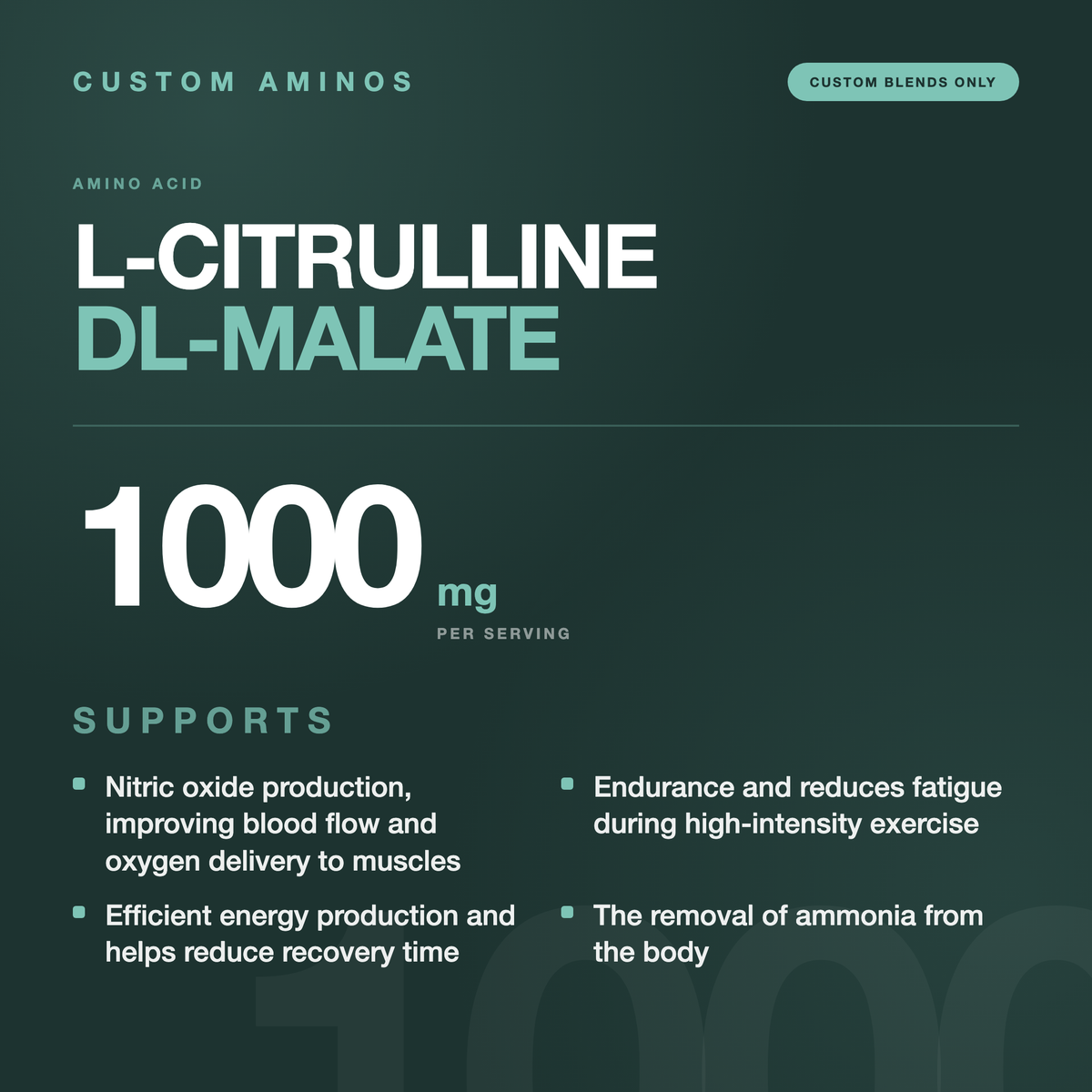 L-Citrulline Dl-Malate Extract 2:1