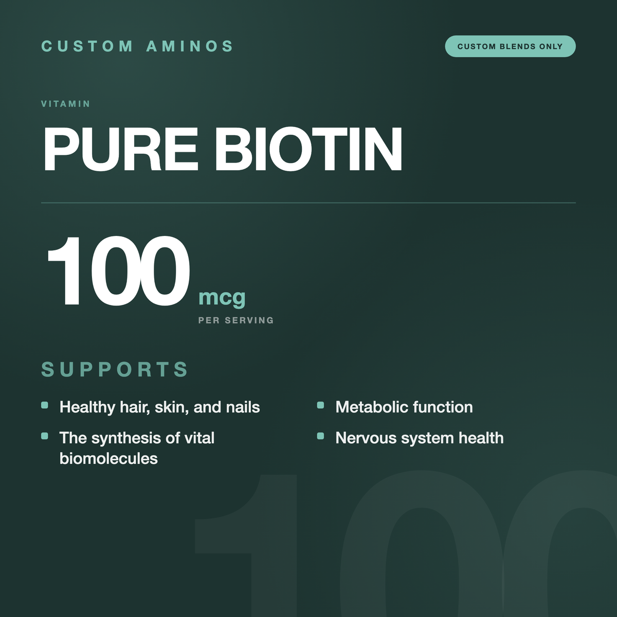 Pure Biotin